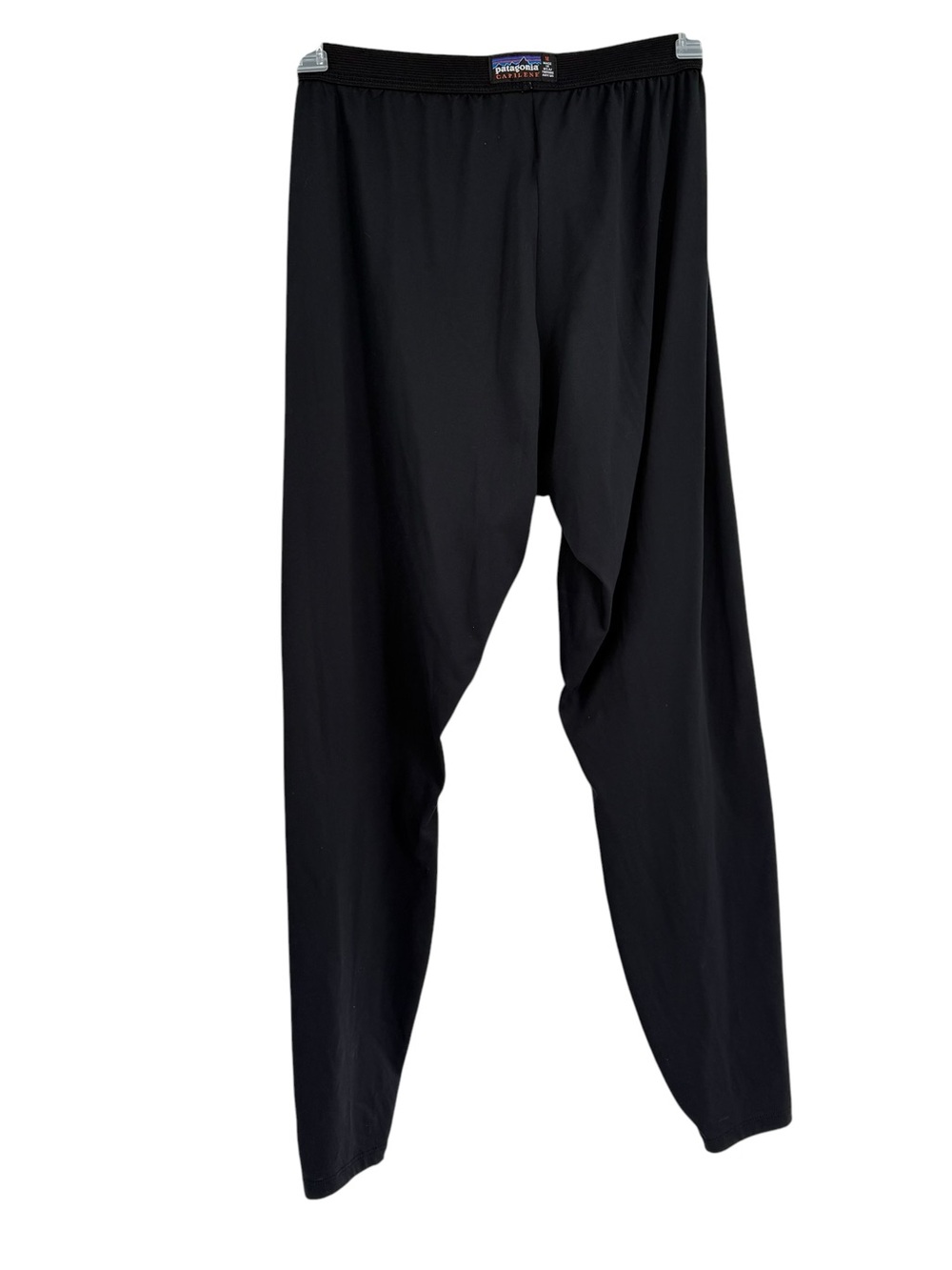 Women's PATAGONIA Capilene Midweight Baselayer Bottoms Size M Layering Black